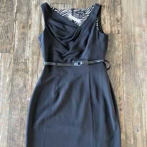 NWT White House Black Market Black Dress